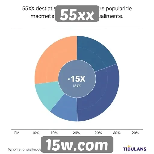 Estatísticas de popularidade dos jogos em 55xx